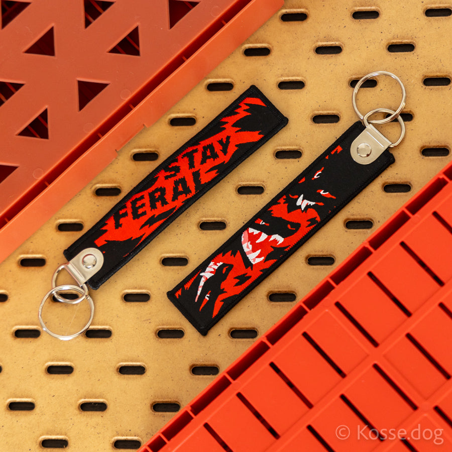 Stay Feral · Keychain