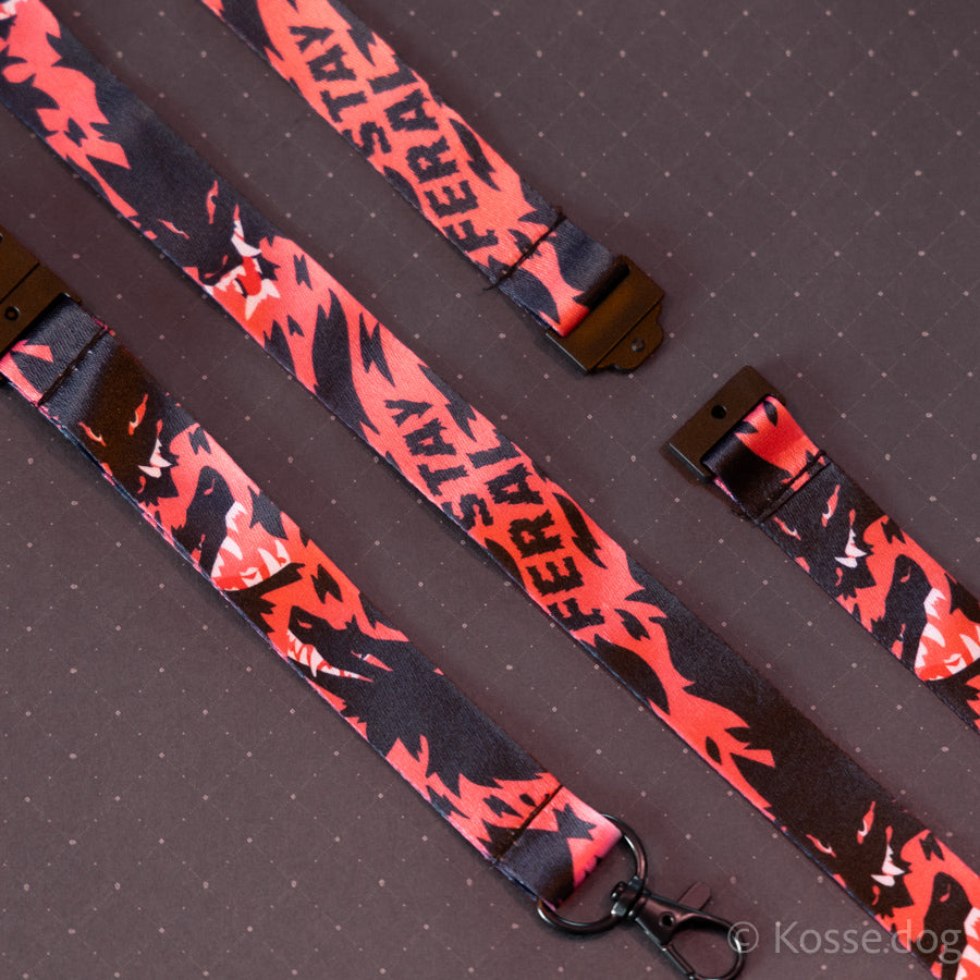 Stay Feral · Lanyard