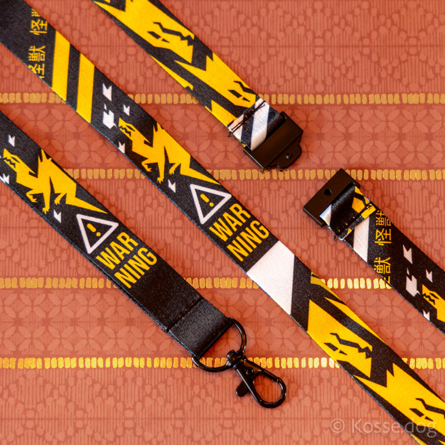 Warning · Lanyard