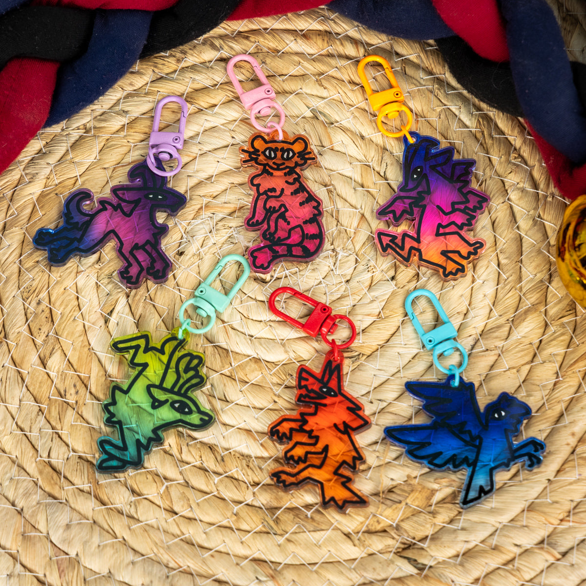 Wolf Lil Critters · Acrylic Keychain