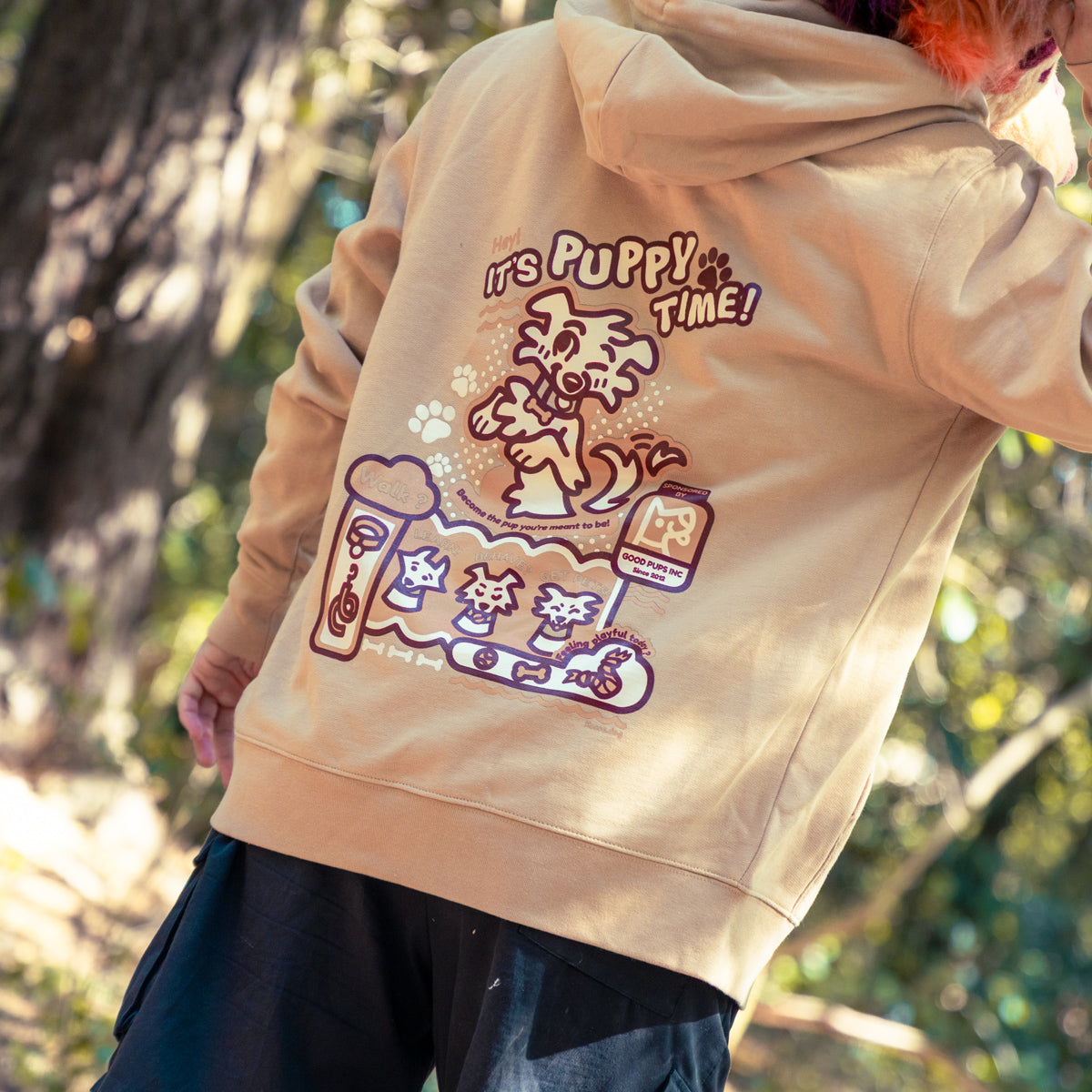 Puppy Time Zipped Hoodie | Kosse.dog – Kosse's things