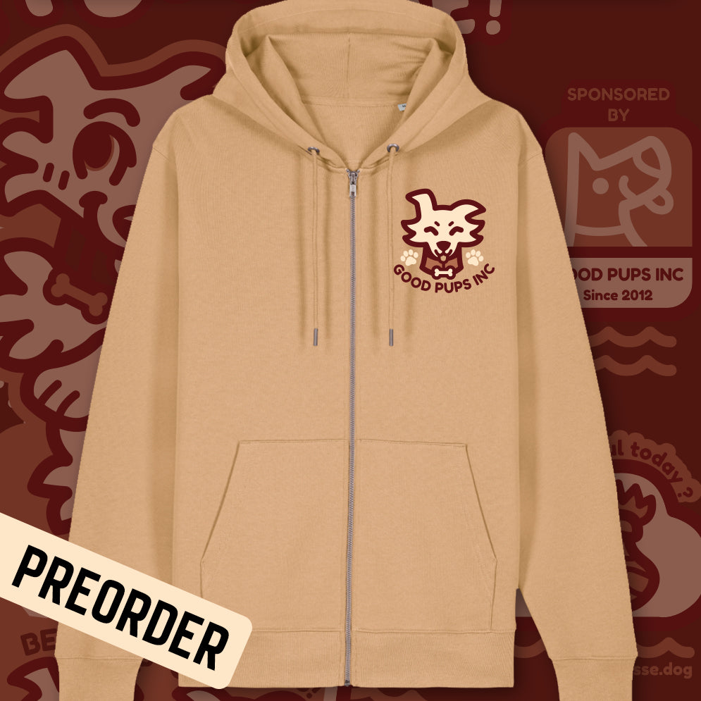 It's Puppy Time! Zipped Hoodie