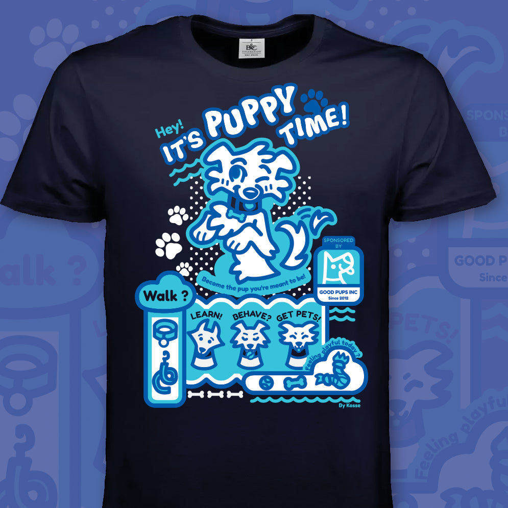 T-shirt It's Puppy Time!